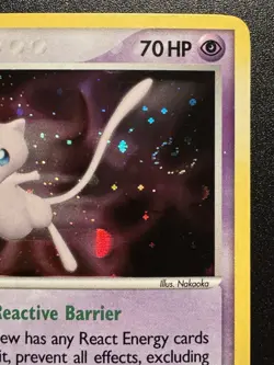 Mew 4/17 POP Series 4 Promo Pokemon Card Holo Foil Rare Swirl LP+ - Image 4