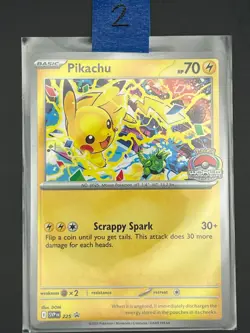 Pikachu - 225 (World Championship 2025) 225 Sv: Scarlet & Violet Promo Cards... - Image 3