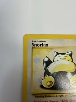 2000 Pokemon Snorlax 030/130 Base Set 2 Regular Trading Card Game TCG Vintage - Image 2