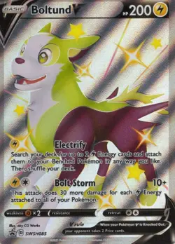Boltund V SWSH085 SWSH: Sword & Shield Promo Cards Holo - Image 1