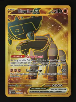 Ting-Lu ex 275/193 Holo SV02: Paldea Evolved Pokemon Card - Image 1