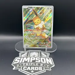 Pokemon TCG Eevee SVP 173 Prismatic Evolutions ETB Black Star Promo Card - Image 1