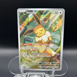 Pokemon TCG Eevee SVP 173 Prismatic Evolutions ETB Black Star Promo Card - Image 2