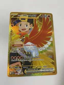 Pokemon TCG Ethan's Ho-Oh EX 239/182 Sv10: Destined Rivals Holo Card NM - Image 1