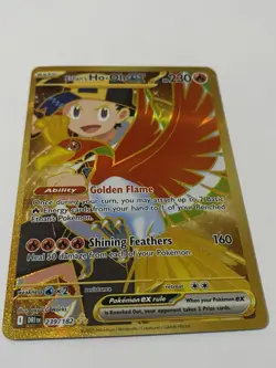 Pokemon TCG Ethan's Ho-Oh EX 239/182 Sv10: Destined Rivals Holo Card NM - Image 2
