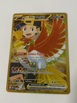 Pokemon TCG Ethan's Ho-Oh EX 239/182 Sv10: Destined Rivals Holo Card NM - Image 4