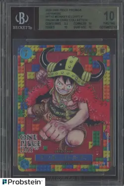 2025 One Piece Japanese Premium Card Coll. #P110 Monkey.D.Luffy BGS 10 PRISTINE - Image 1