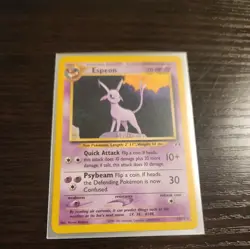 Espeon - 20/75 - Pokemon Neo Discovery Unlimited Rare Card WOTC LP - Image 1