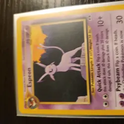 Espeon - 20/75 - Pokemon Neo Discovery Unlimited Rare Card WOTC LP - Image 4