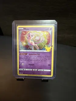 Pokemon TCG Mew 25th Anniversary Celebrations Holo Card #11/25 - Image 1