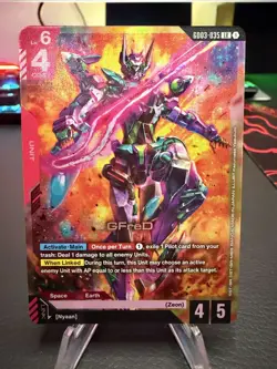 GFreD Foil - GD03-035 - Gundam TCG Card Game - Image 1