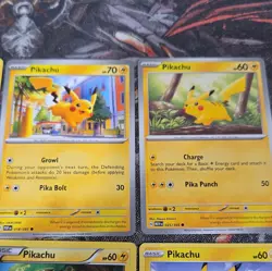🔥Pokemon Card Lot Pikachu & Poke Kid reverse holo 8x🔥 - Image 5