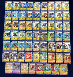 1999 Bandai Digimon Card Series 1, 2, Starter - 3 Complete Sets + BONUS CARDs - Image 3