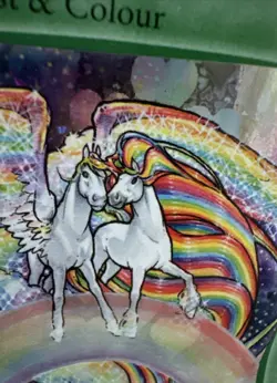 BIFROST & COLOUR S7/37 Bella Sara 2008 BABY BELLA Foil Heart Card - Image 3