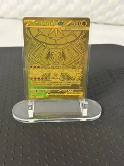 Pokemon Mega Zygarde EX Full Art Foil Dragon 310 HP 200 Gaia Wave Card 124/088 - Image 2