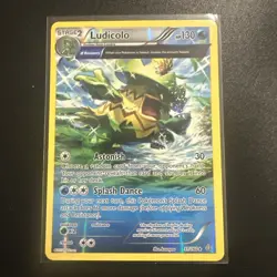 LUDICOLO REVERSE HOLO POKEMON CARD 37/160 PRIMAL CLASH NEVER PLAYED NM- - Image 1