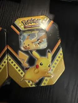 2x Pokemon TCG Pikachu V Powers Tin with Promo Card – Factory Sealed - Image 3