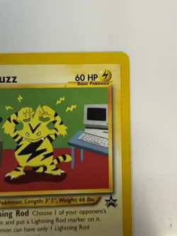 2000 Pokemon Electabuzz 46/53 Wotc Promo Regular Movie Trading Card Game TCG - Image 3