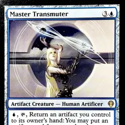 Master Transmuter - REG - MTG - Archenemy - 7/150 - RARE ~ NM - Image 1