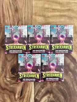 MTG Secret Of Strixhaven Pinfinity AR-Enchanced Collectible Coins 5 - Image 1