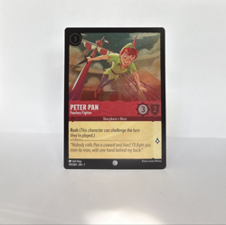 Peter Pan 119/204 Disney Lorcana The First Chapter Common Cold Foil Card NM - Image 1