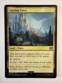 Magic The Gathering MTG - Starting Town - Final Fantasy - Image 1
