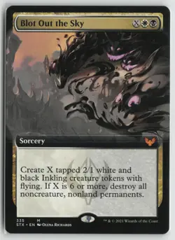 Blot Out the Sky (Extended Art) LP 335 Strixhaven: School of Mages MTG - Image 1