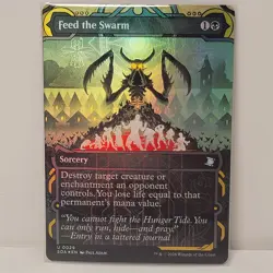 MTG - Feed the Swarm (Foil) - Secrets of Strixhaven: Mystical Archive NM/M Cond - Image 1