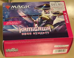 Magic: The Gathering Kamigawa Neon Dynasty Bundle SEALED price sticker on box 195166103143 - Image 1