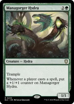 Managorger Hydra - Commander: Bloomburrow BLC - MTG - NM Magic - 230 R - Image 1