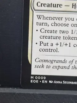 MTG Edge of Eternities Cosmogrand Zenith Foil Mythic Card 0009 NM Condition - Image 5