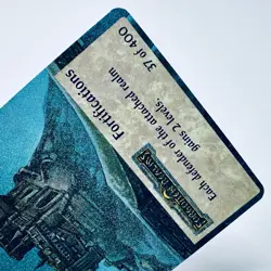 Spellfire Master the Magic Forgotten Realms Fortifications First Edition Card - Image 4