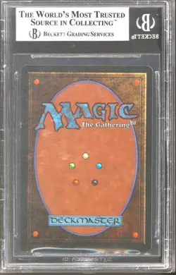 Magic MTG Beta Mox Jet BGS 9 (9.5, 9, 8.5, 9.5) NEAR MINT NM - Image 2