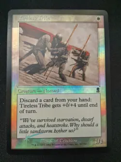 MISPRINT FOIL Tireless Tribe (Odyssey)(MTG) - Image 1