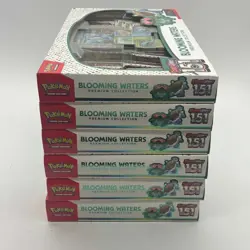 Lot of (6) Pokemon TCG 151 MEW EN Blooming Waters Premium Collection Boxes NEW - Image 3