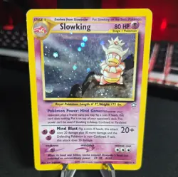 Pokemon TCG Holo Rare Slowking 14/111 Neo Genesis Vintage MP - Image 1