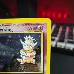 Pokemon TCG Holo Rare Slowking 14/111 Neo Genesis Vintage MP - Image 3