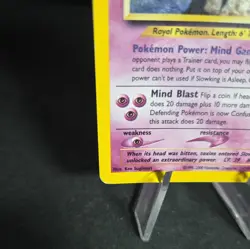 Pokemon TCG Holo Rare Slowking 14/111 Neo Genesis Vintage MP - Image 5