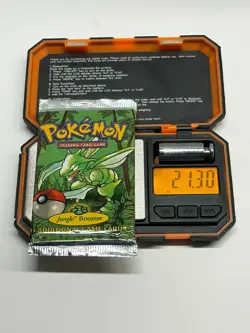 1999 Pokemon Jungle Unlimited Scyther Art Booster Pack 21.30 Grams - Image 1