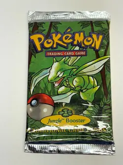 1999 Pokemon Jungle Unlimited Scyther Art Booster Pack 21.30 Grams - Image 2