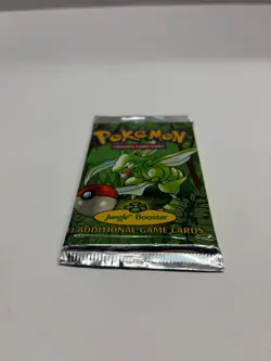 1999 Pokemon Jungle Unlimited Scyther Art Booster Pack 21.30 Grams - Image 3