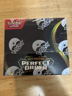 Pokemon TCG: Mega Evolution Perfect Order Booster Box – 36 Packs Factory Sealed - Image 1