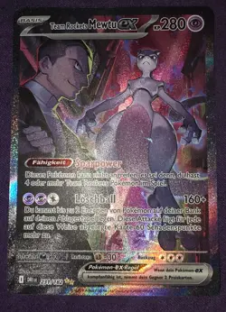 Pokemon Team Rockets Mewtu 231/182 / Ewige Rivalen / Extrem Clean / Mint - Image 2
