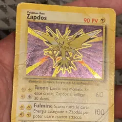 Zapdos 90 HP 16/102 Holo Base Set Unlimited Pokemon Tcg 1999 - Image 5