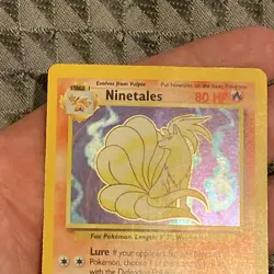 Pokemon TCG - Ninetales - Base Set 12/102 - Rare Holo - LP - Image 4