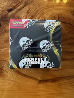 POKEMON TCG MEGA EVOLUTION PERFECT ORDER BOOSTER BOX FACTORY SEALED NEW - Image 1