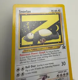 2002 WOTC POKEMON LEAGUE BLACK STAR PROMO SNORLAX #49 SLEEPING SNORLAX NM D - Image 4