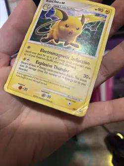 Pokemon TCG Raichu POP RARE PROMO Holo DP21 Pokemon Promos Holo Promo Promo - Image 3