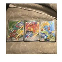Nintendo Pokemon TCG McDonald's 2021 Holo Promo Bulbasaur/Charmander/Squirtle - Image 1