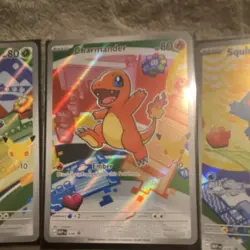 Nintendo Pokemon TCG McDonald's 2021 Holo Promo Bulbasaur/Charmander/Squirtle - Image 3
